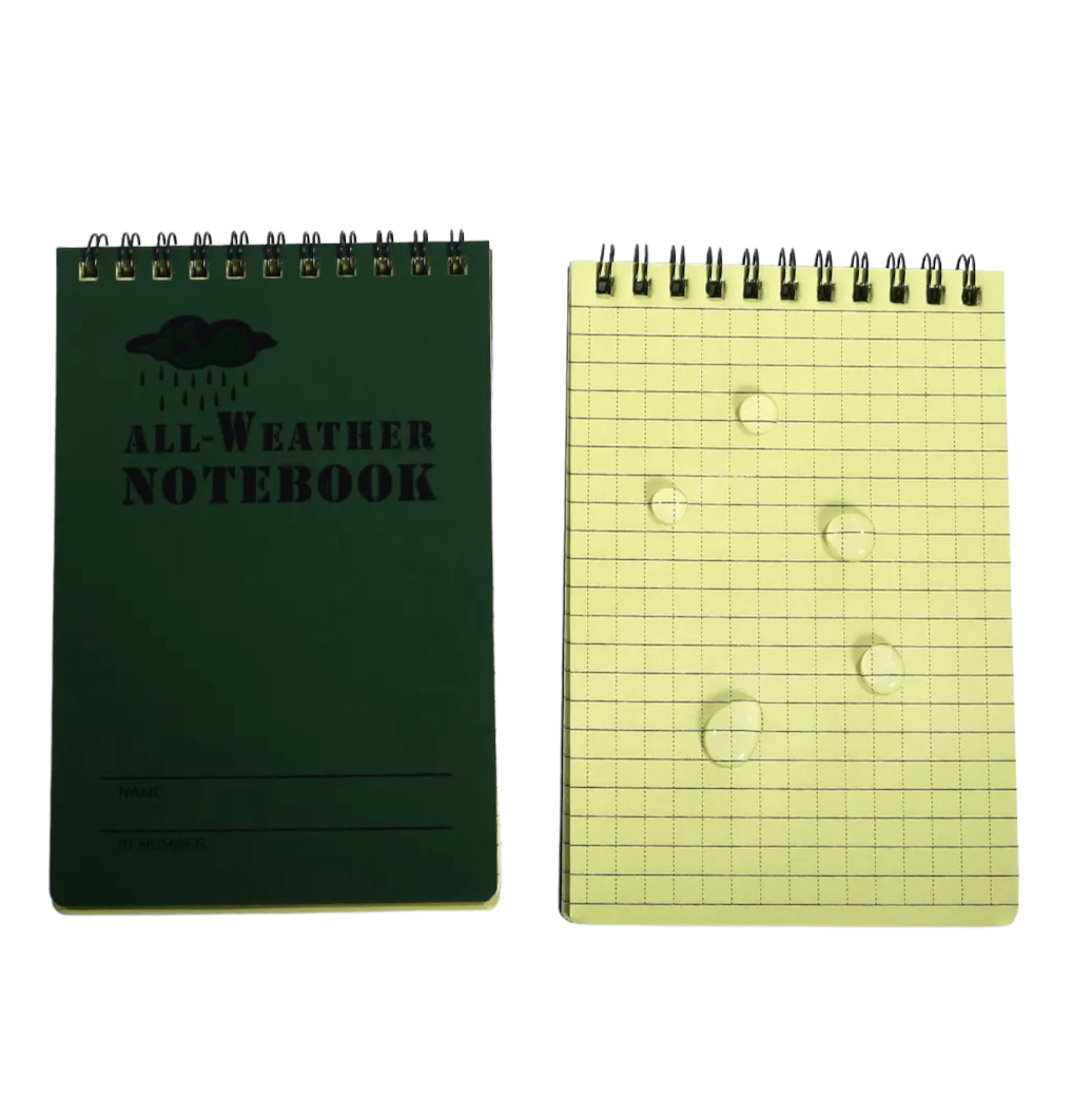 Libreta Impermeable 43 Hojas Dobles Outdoor EDC12