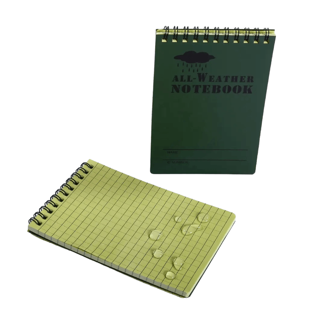 Libreta Impermeable 43 Hojas Dobles Outdoor EDC12
