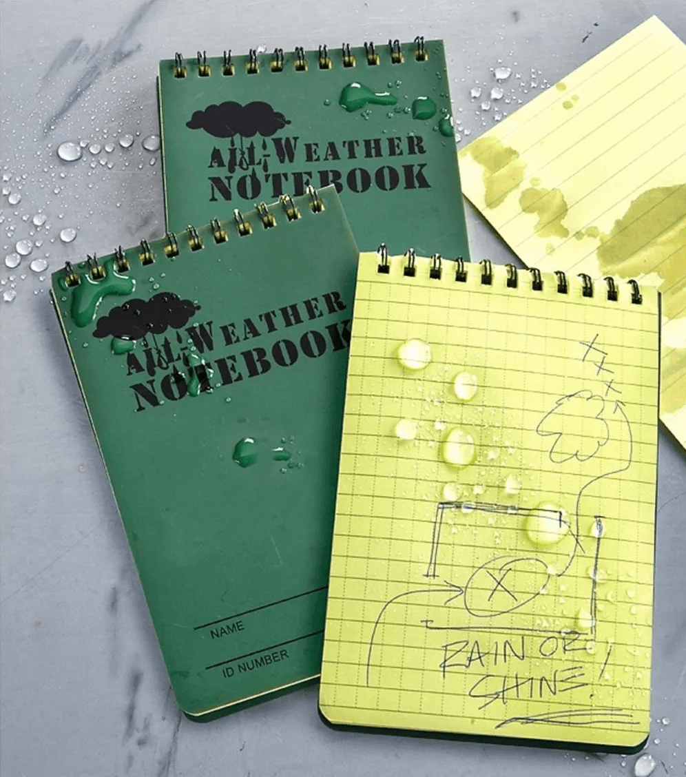 Libreta Impermeable 43 Hojas Dobles Outdoor EDC12
