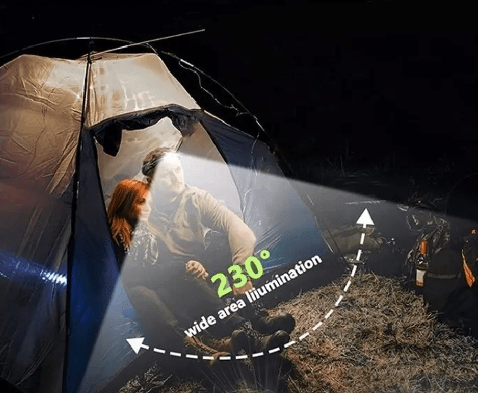 Linterna cabeza Recargable Multifunción Led270° Cob LTL10