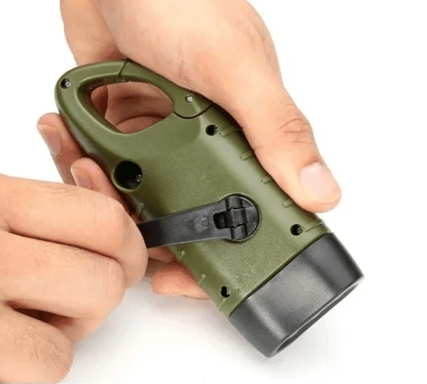 Mini Linterna led solar Manivela recargable LTL7