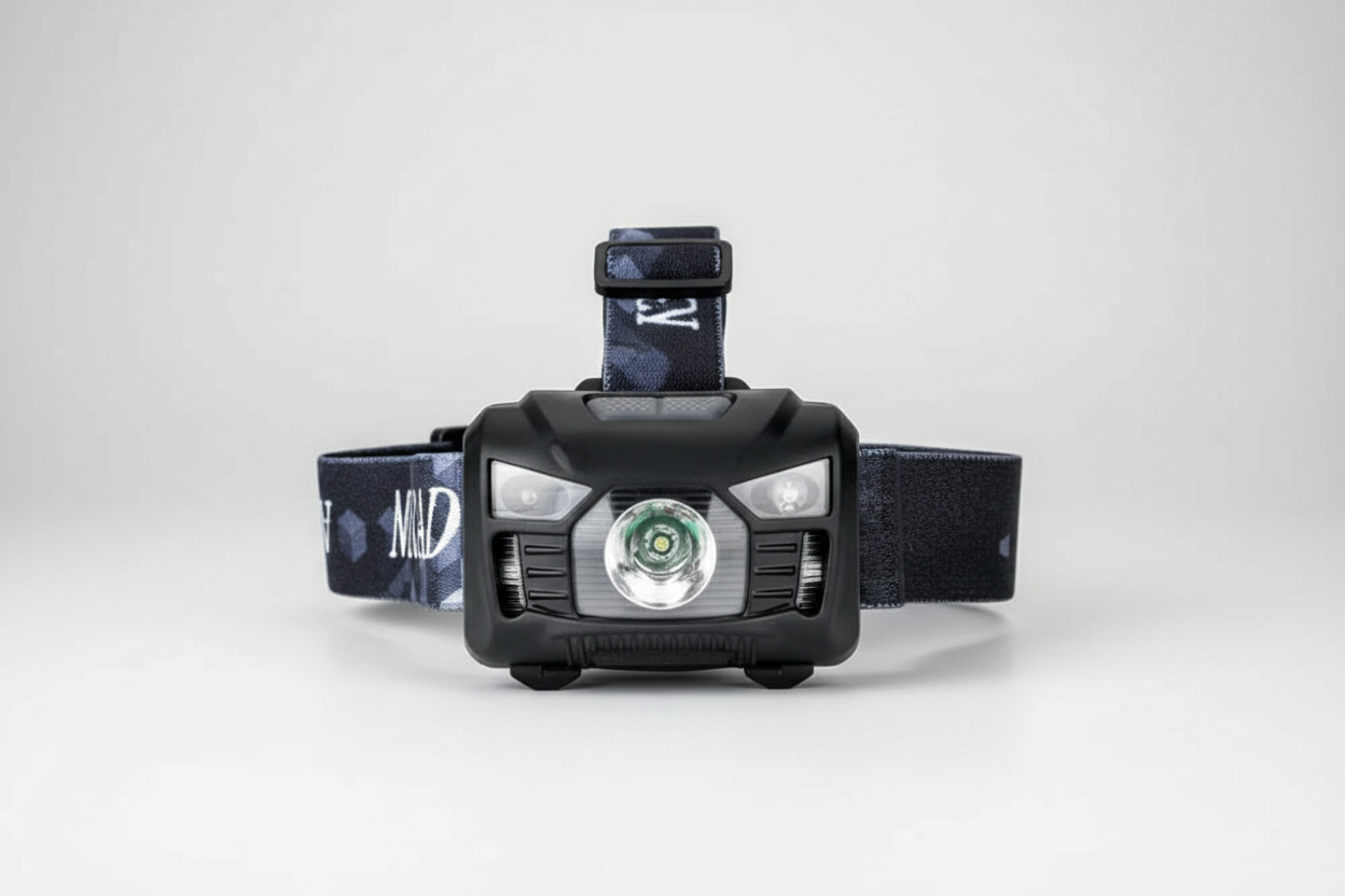 Mini Linterna Frontal Led Recargable Usb Led Rojo Y Blanco LTL6
