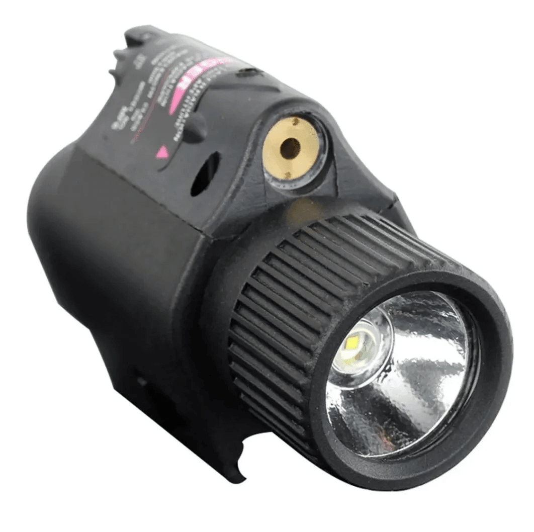 Linterna Led Con Laser Punto Rojo 20mm MLT3