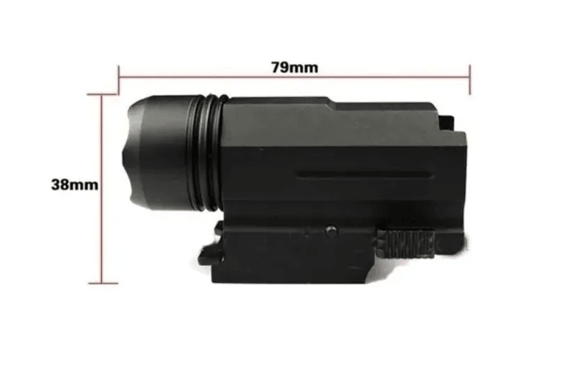 Linterna Tactica Pistola o rifle MLT2