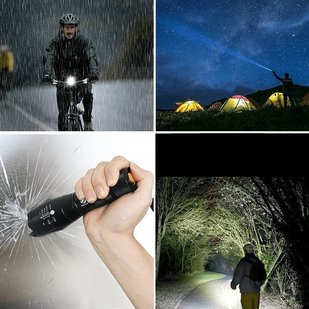 Linterna Led Recargable Tactica 10000lm LTL5