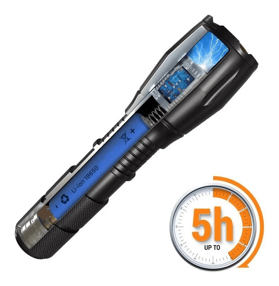 Linterna Led Recargable Tactica 10000lm LTL5