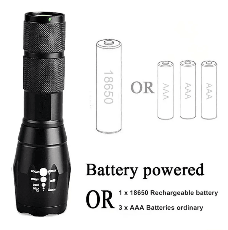 Linterna Led Recargable Tactica 10000lm LTL5