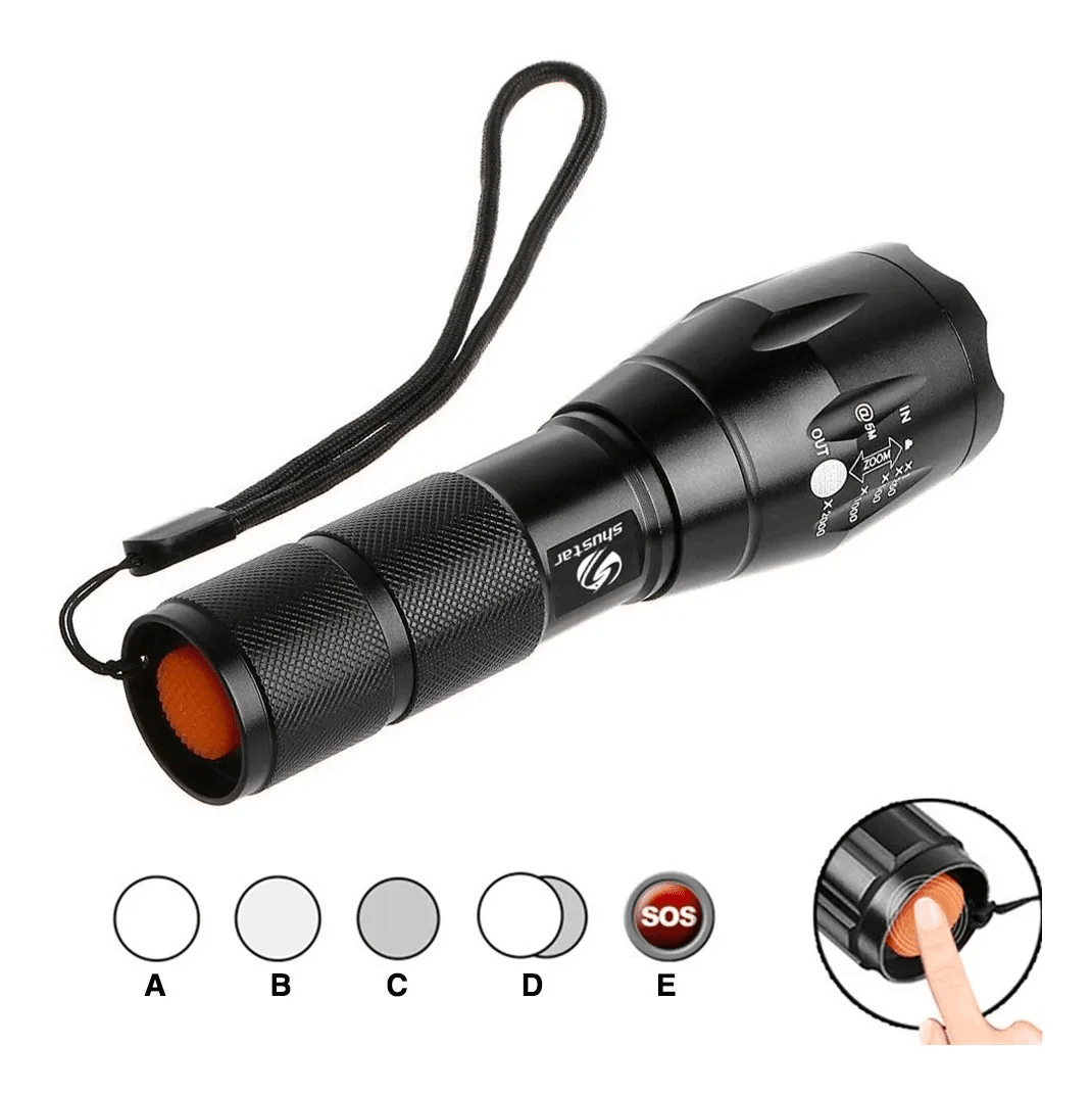 Linterna Led Recargable Tactica 10000lm LTL5