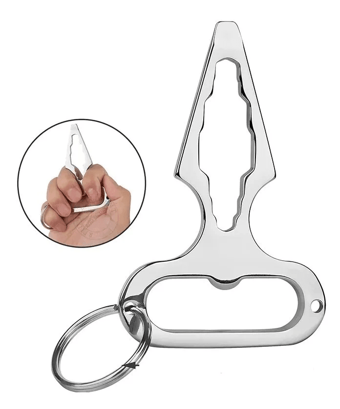 Llavero Multiherramienta Abrebotellas Destornillador Defensa EDC2