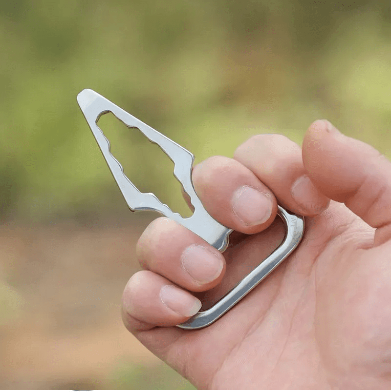 Llavero Multiherramienta Abrebotellas Destornillador Defensa EDC2