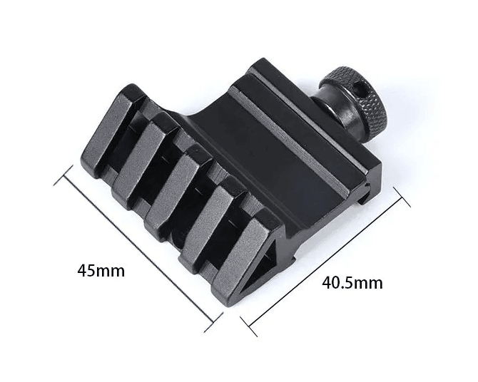 Montura mira telescopicas con soporte linterna laser MTR8