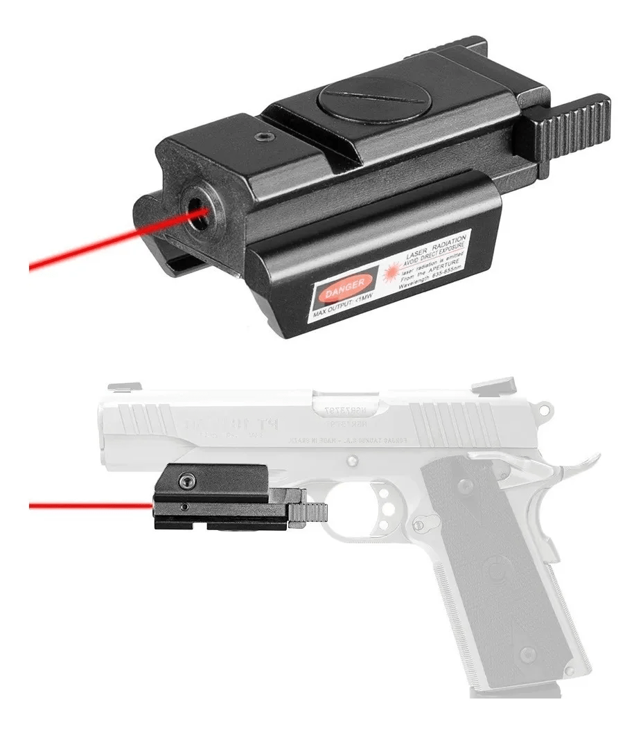 Mira Laser Punto Rojo Riel 20mm MLT7