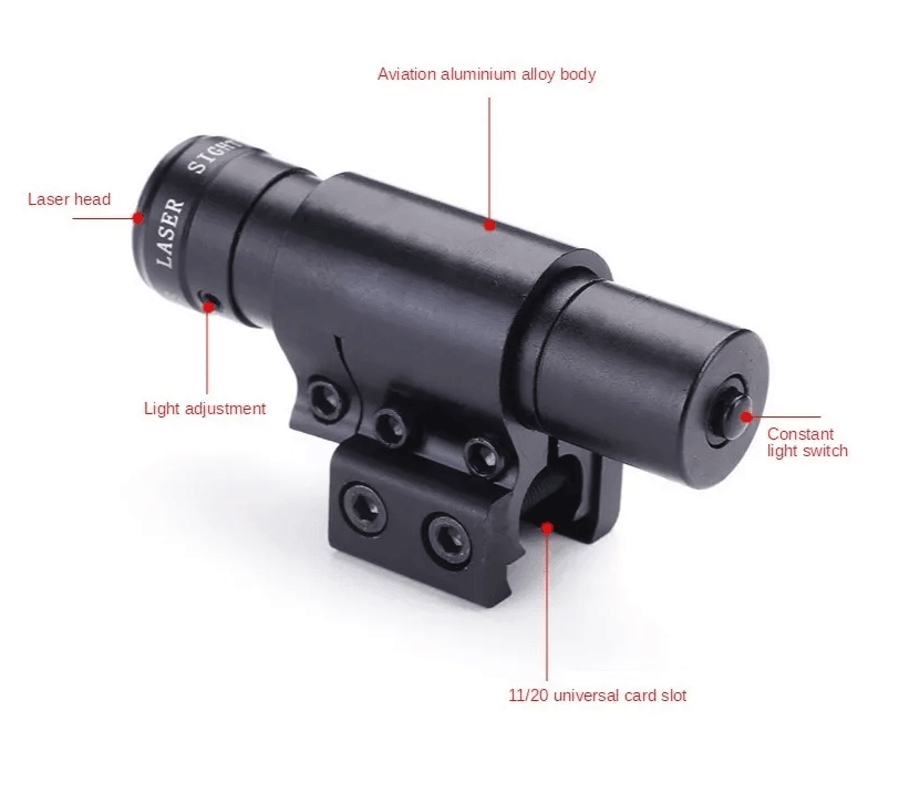 Mira laser punto rojo 20mm MLT19