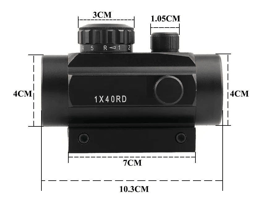 Mira Holografica Red Dot 1x40 MLT9