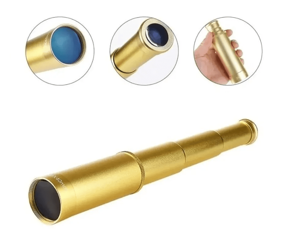 Monocular telescopio retro pirata portatil 25x40mm BM9