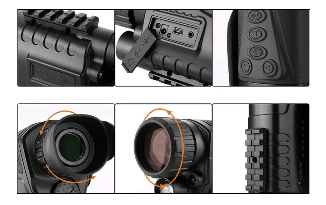 Monocular Visor - Visión Nocturna 5x40 BM2