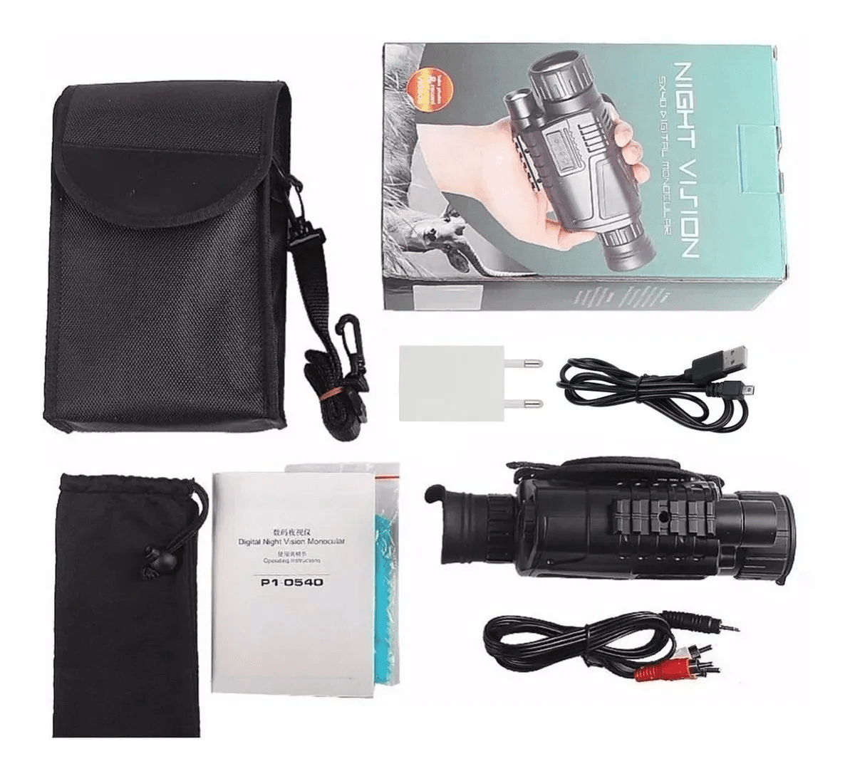 Monocular Visor - Visión Nocturna 5x40 BM2