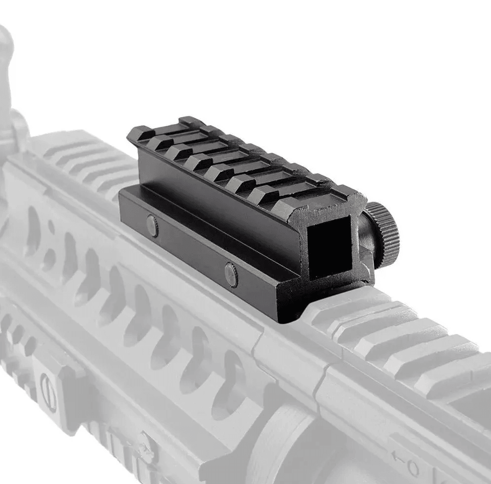 Montura alzador mira Picatinny 20mm a 20mm MTR14