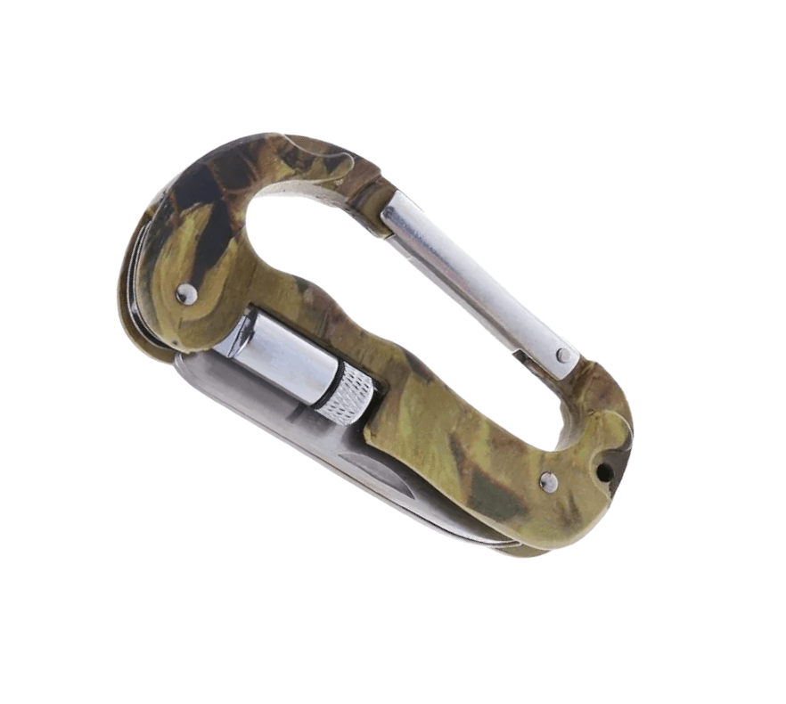 Mosqueton Llavero Multifuncion Luz Led MT5