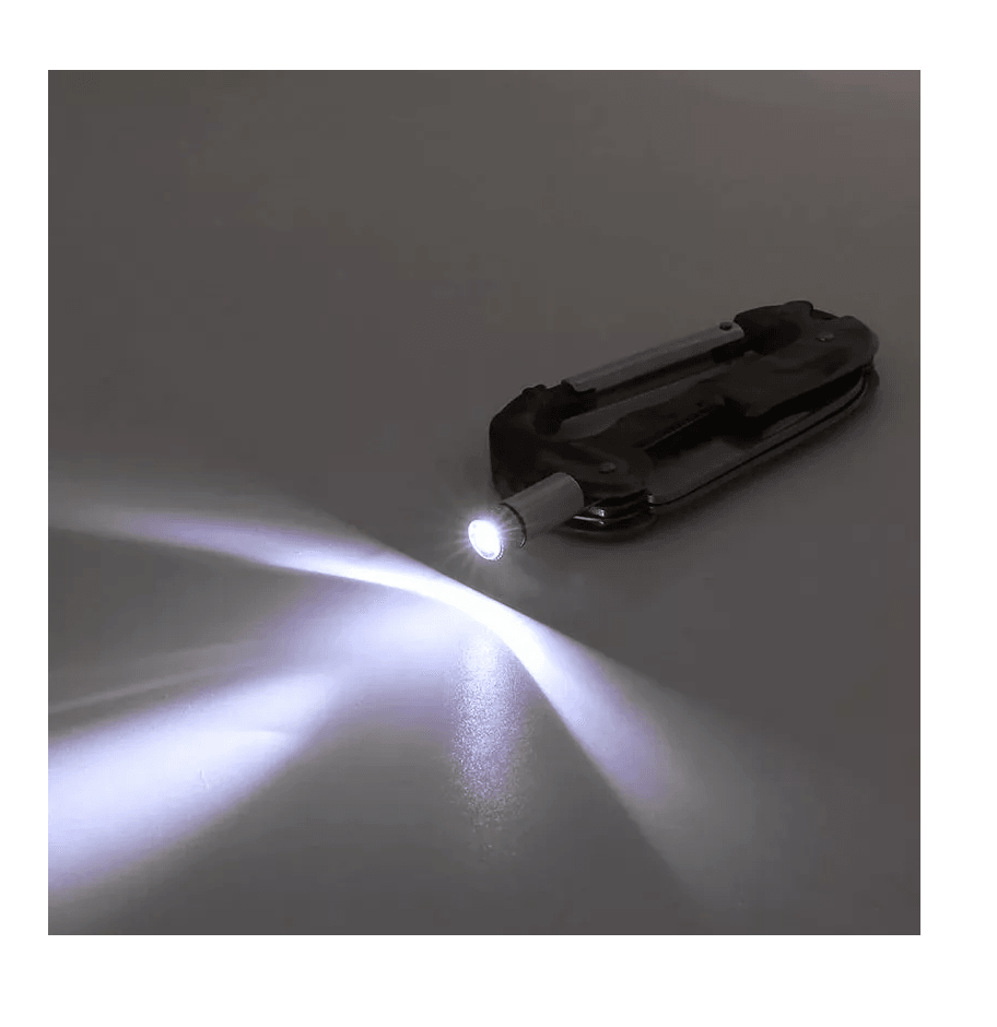 Mosqueton Llavero Multifuncion Luz Led MT5