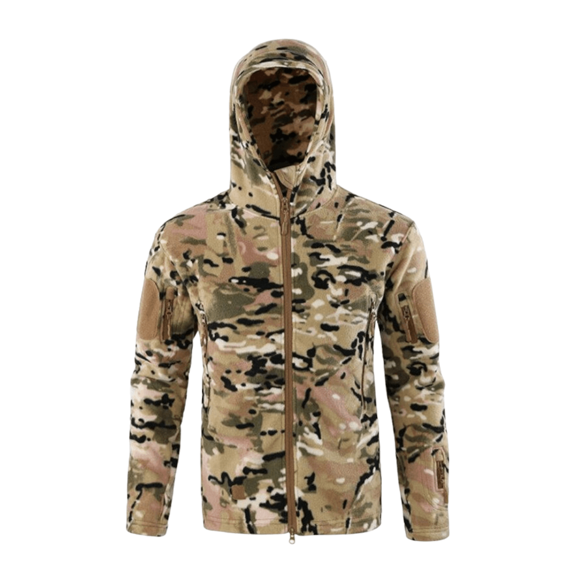 Poleron Tactico Militar Polar Softshell Impermeable CCVP4