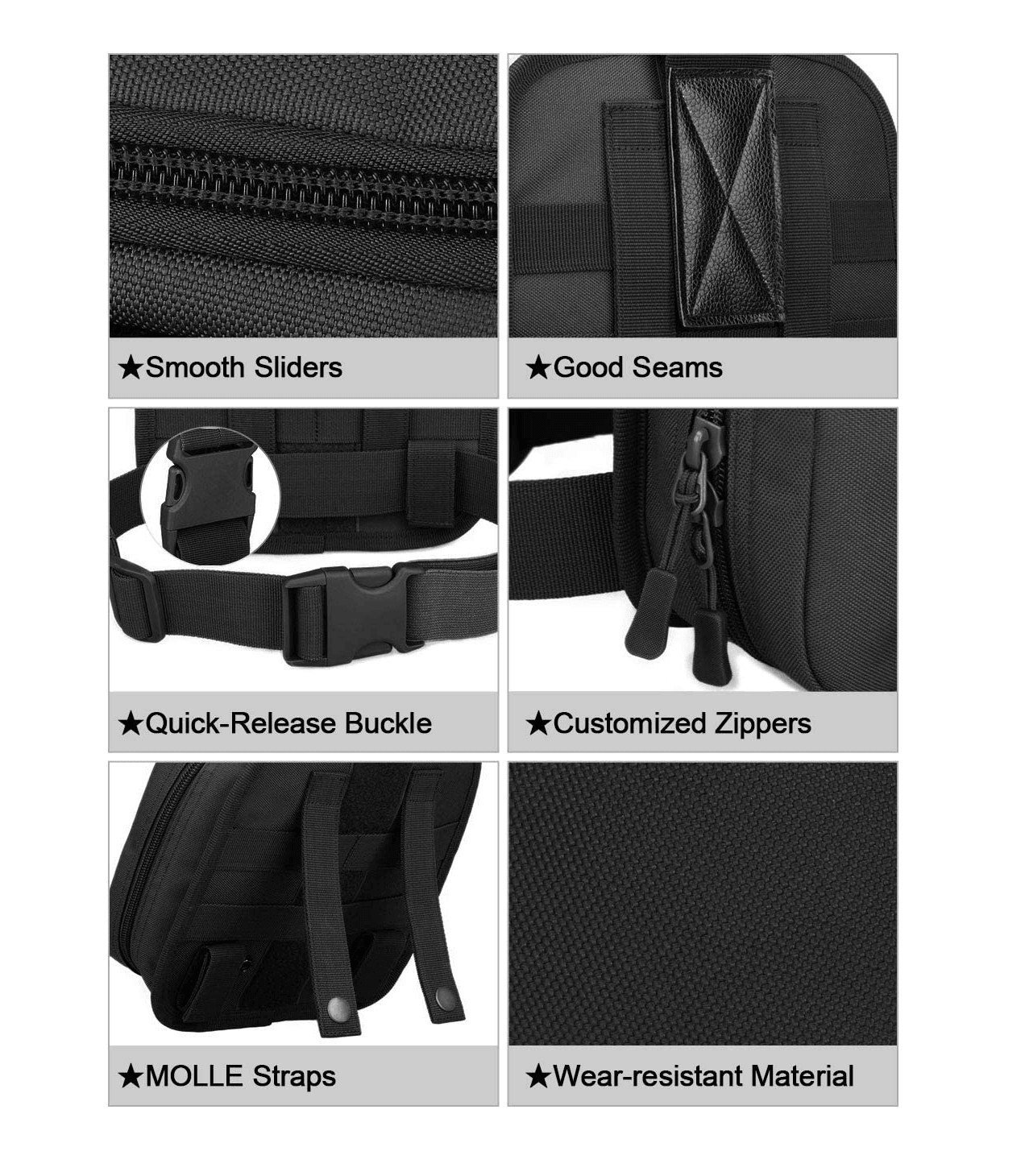 Pouch Muslera Tactico Molle Primeros Auxilios PBM23