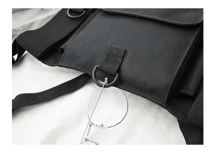 Chaleco Bolso De Pecho Porta Radio HIP HOP CL1