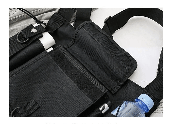 Chaleco Bolso De Pecho Porta Radio HIP HOP CL1