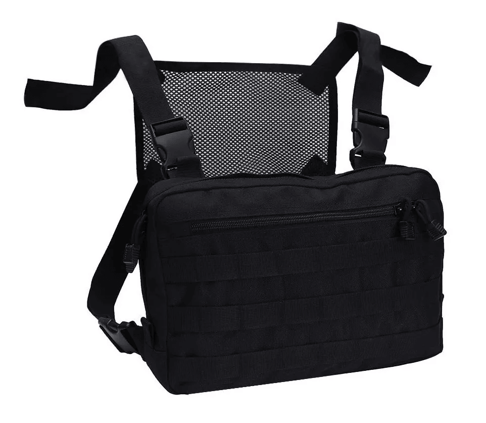 Bolso Táctico De Pecho Con Sistema Molle P2