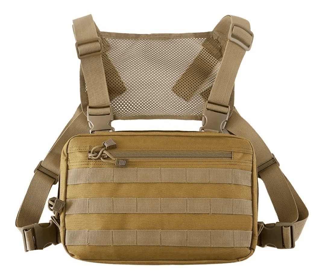 Bolso Táctico De Pecho Con Sistema Molle P2