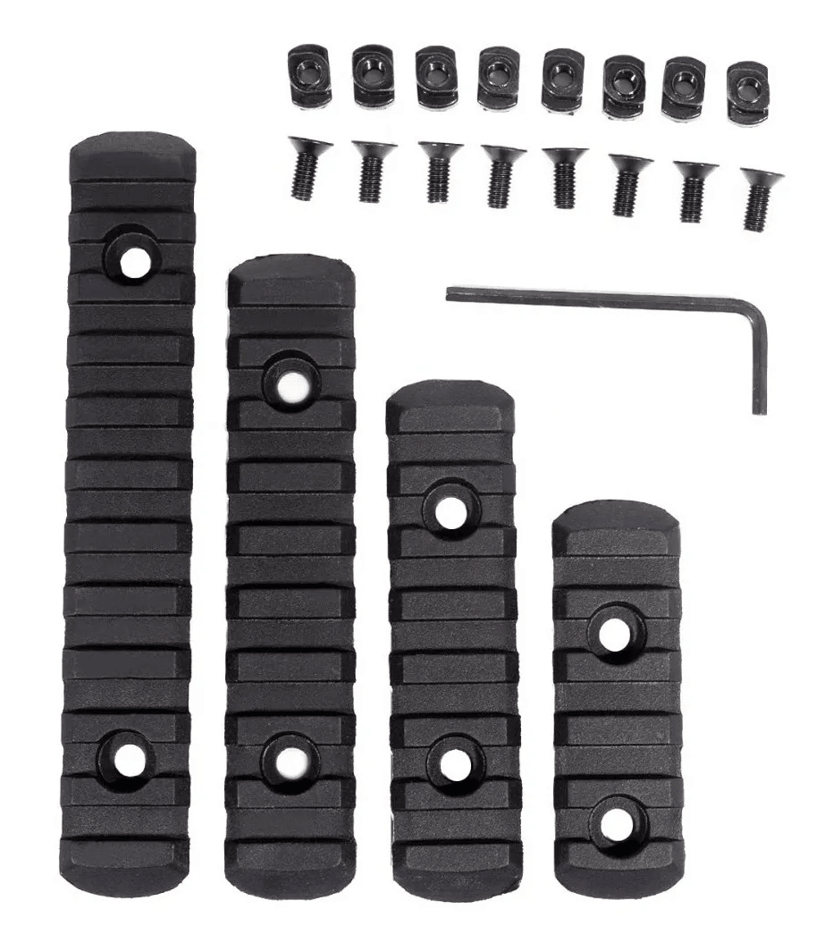 Pack 4 Rieles Picatinny 20mm MTR15