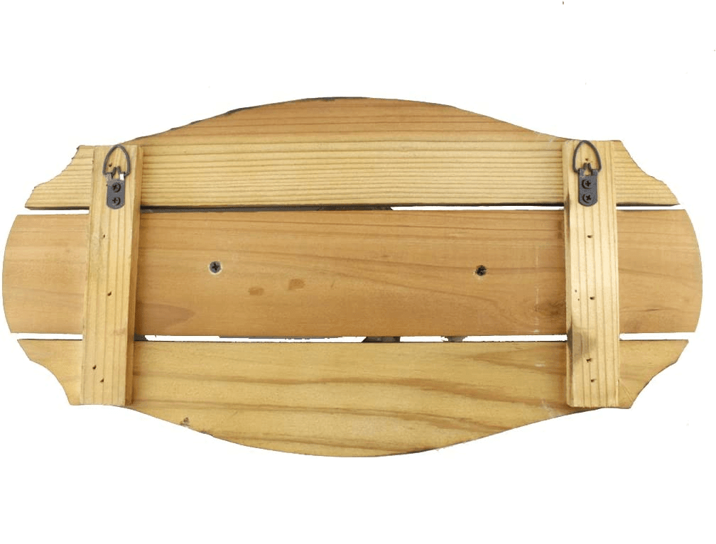 Colgador Perchero Pez Madera h-79