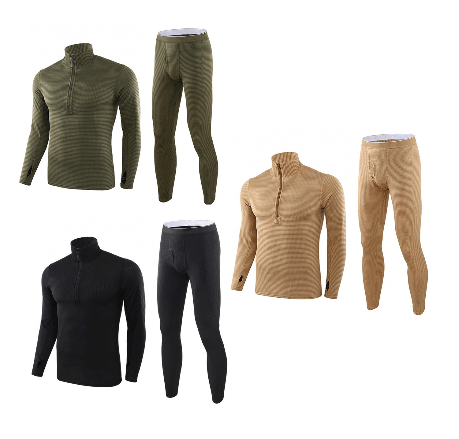 Conjunto Primera Capa Ropa Deportiva Termica Manga Larga CCVP3