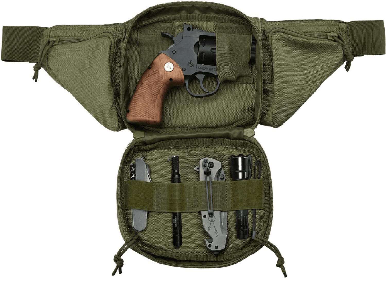 Riñonera Banano 7l Tactico Porta Pistola Airsoft Bt6