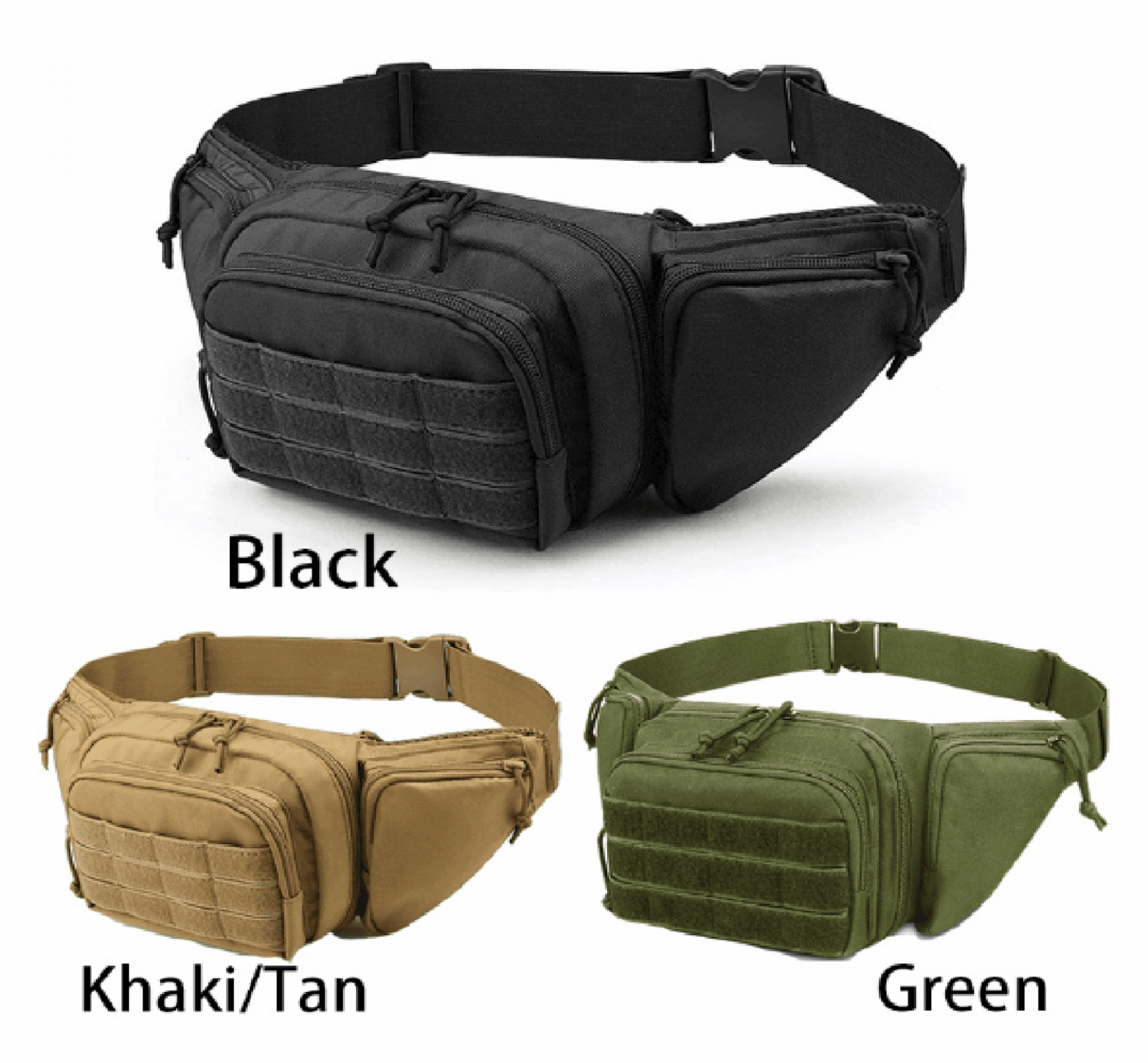 Riñonera Banano 7l Tactico Porta Pistola Airsoft Bt6