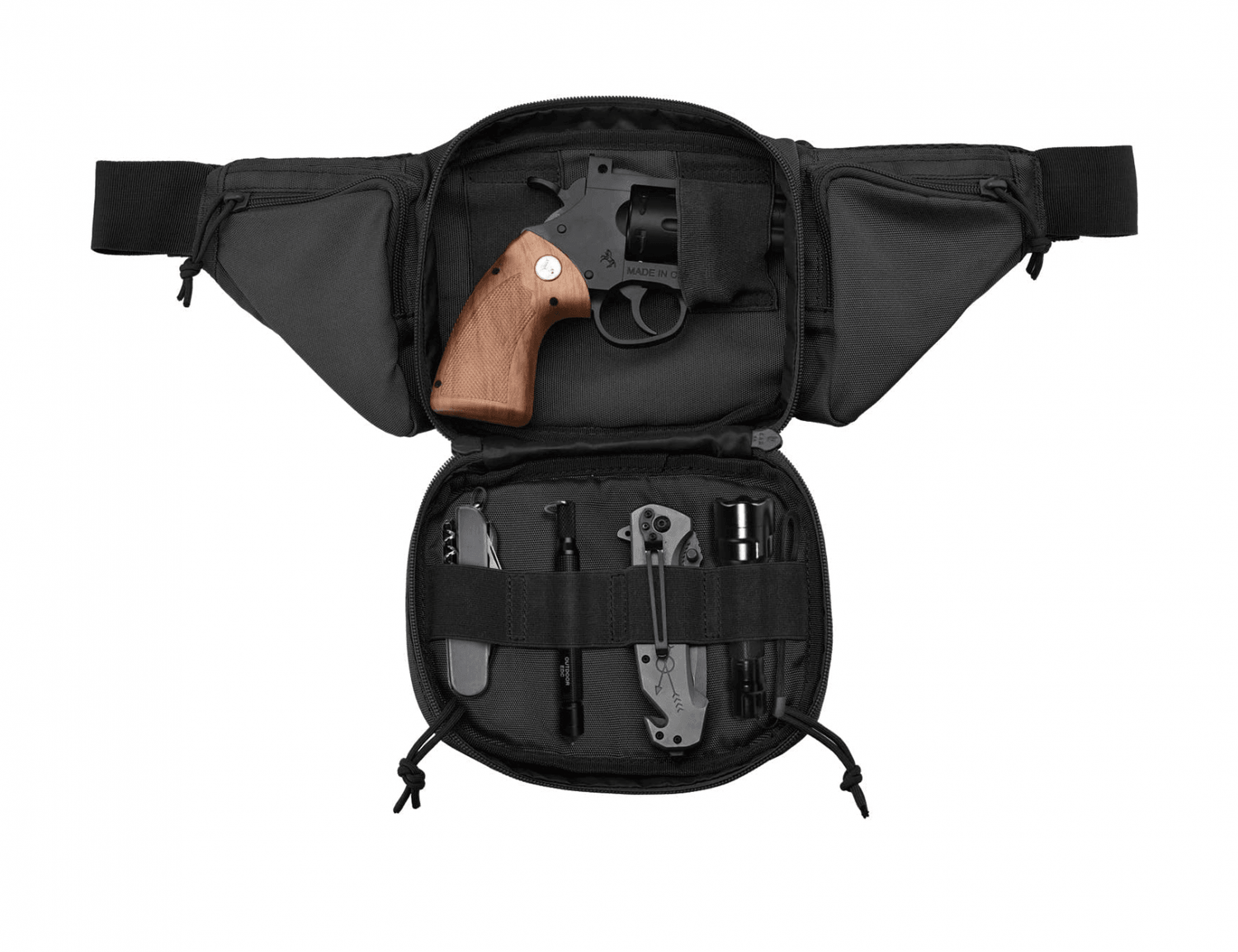 Riñonera Banano 7l Tactico Porta Pistola Airsoft Bt6