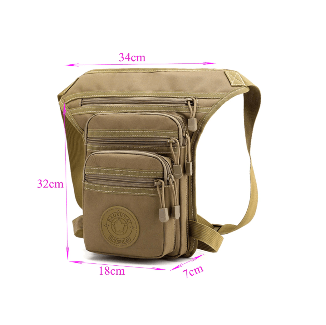 Muslera Riñonera Tactica Motociclista Senderismo BT17