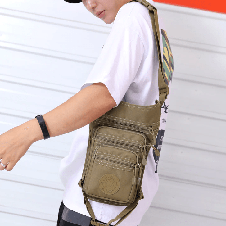 Muslera Riñonera Tactica Motociclista Senderismo BT17