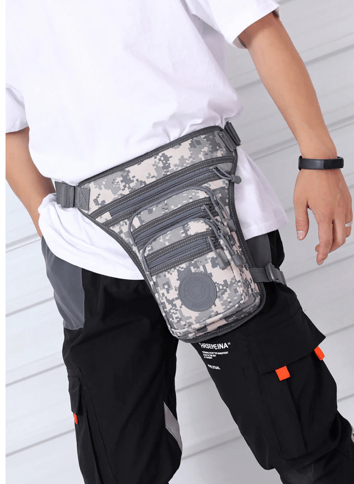 Muslera Riñonera Tactica Motociclista Senderismo BT17