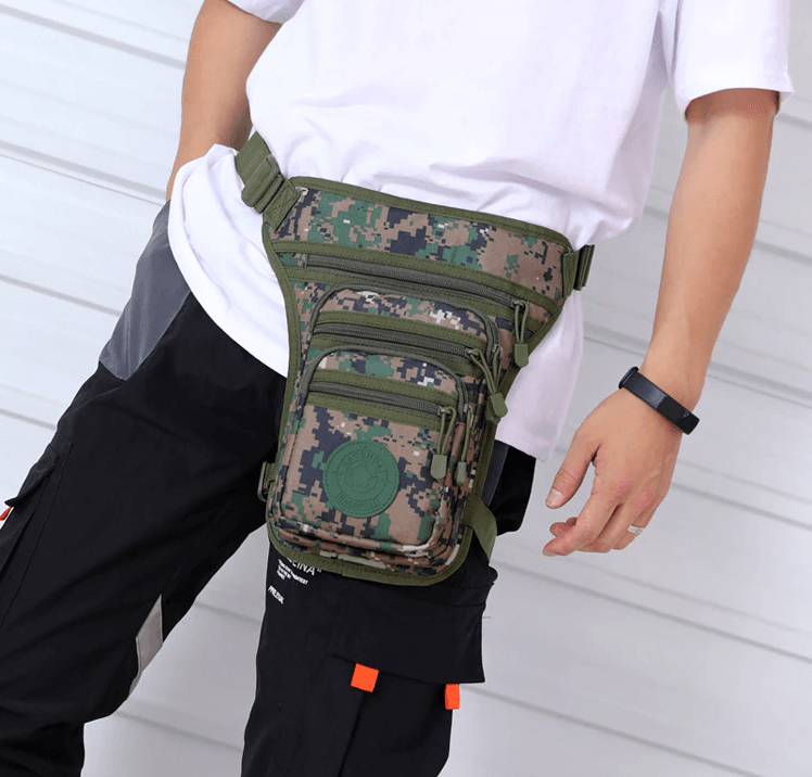 Muslera Riñonera Tactica Motociclista Senderismo BT17