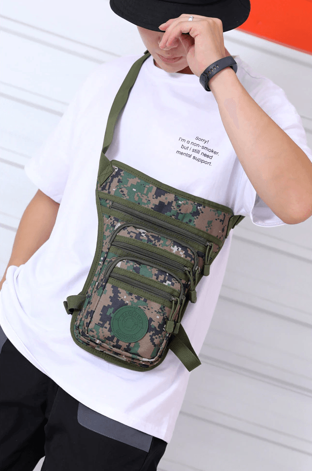 Muslera Riñonera Tactica Motociclista Senderismo BT17