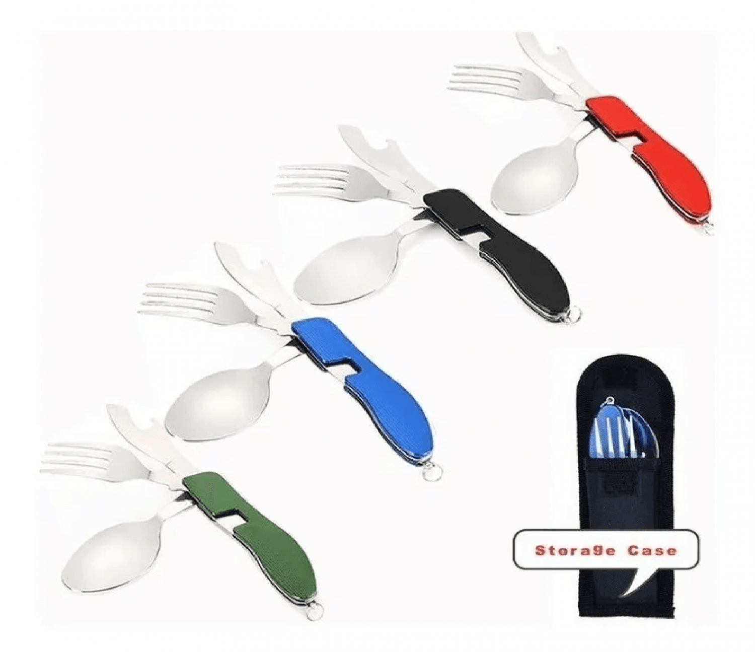 Set Cubiertos 3en1 Separables Camping CT3