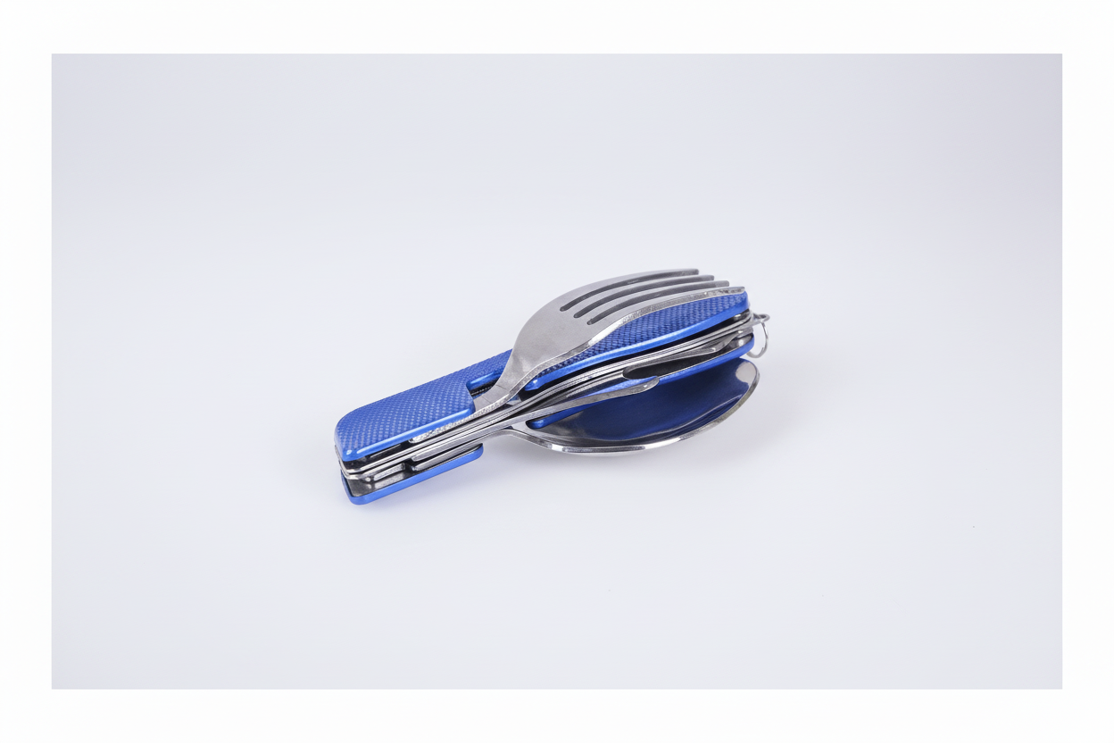 Set Cubiertos 3en1 Separables Camping CT3