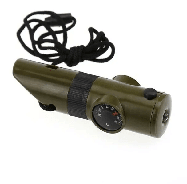 Silbato 7en1 Militar Multifuncion Emergencia EDC5