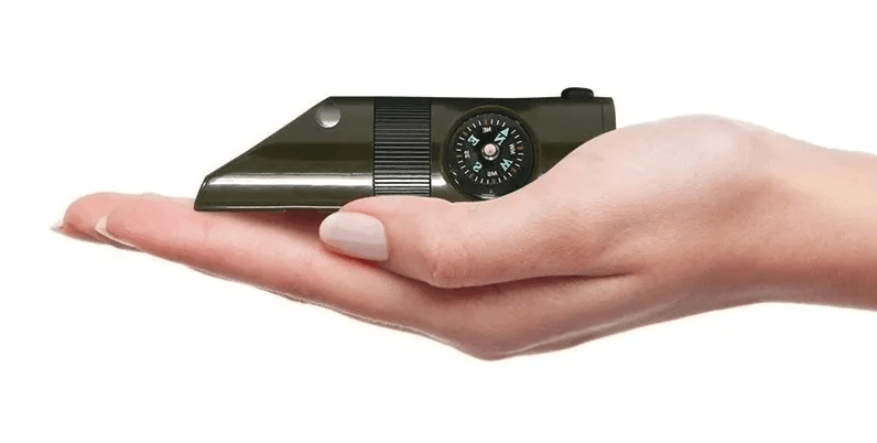 Silbato 7en1 Militar Multifuncion Emergencia EDC5