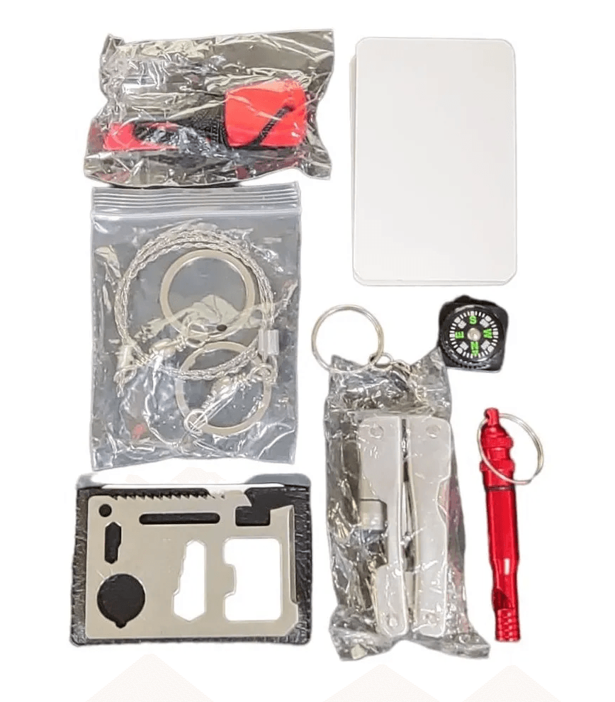 Kit Supervivencia Sos 6 En 1 Outdoor Hiking Mountain BPA4