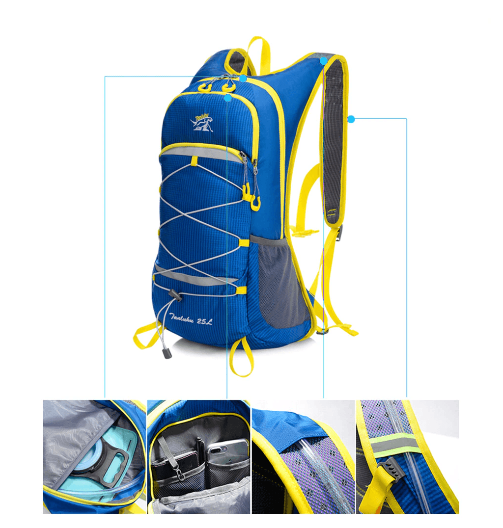 Mochila Montañera Impermeable 25Lts M74