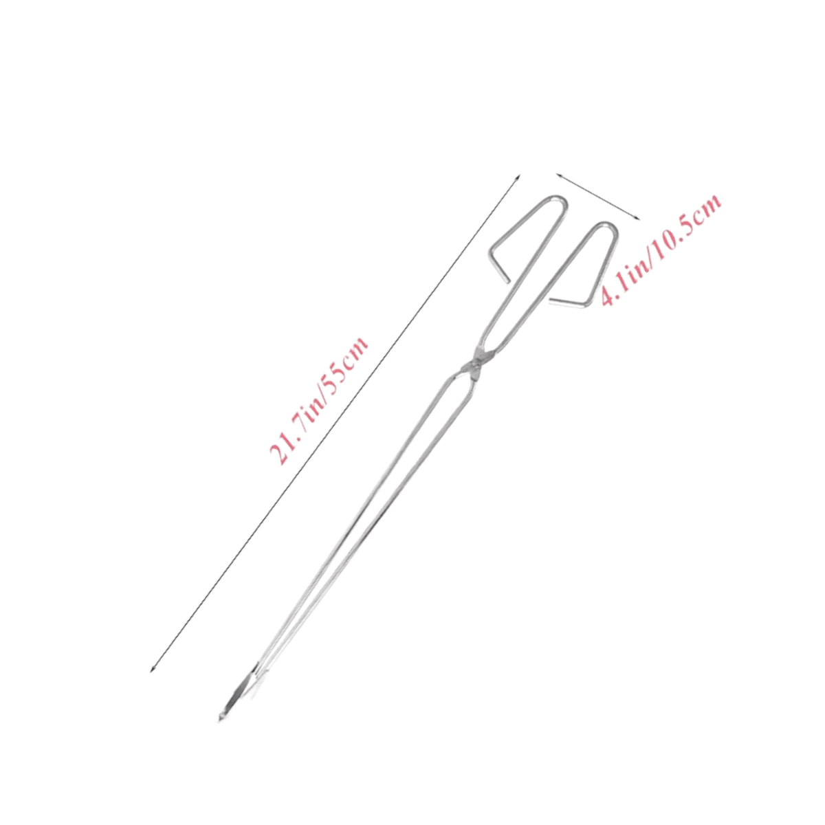 Tenaza Acero Carbon Chimenea Leña CT16