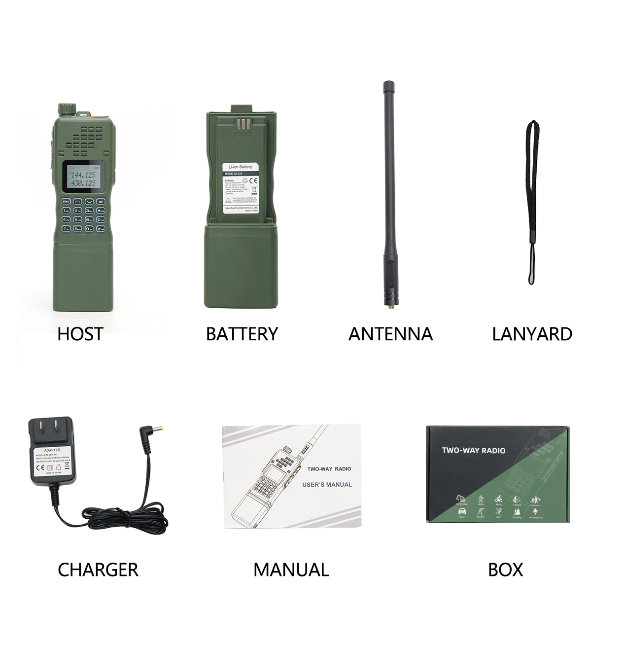 Radio Baofeng Bidireccional Largo Alcance AR152 RWT1
