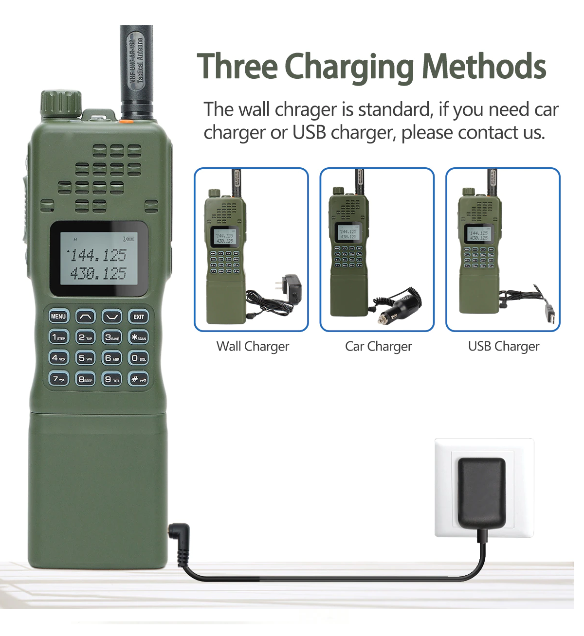 Radio Baofeng Bidireccional Largo Alcance AR152 RWT1